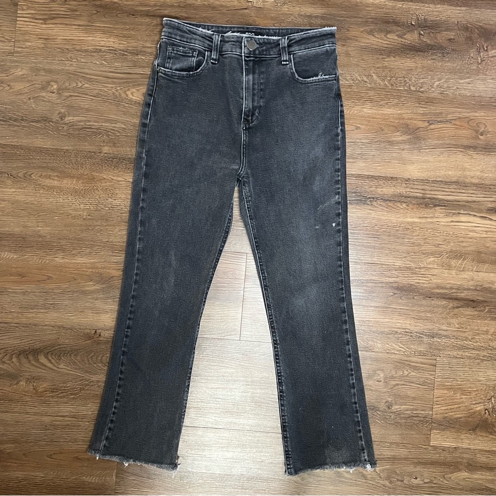 Urban Outfitters High Rise Black Cropped Jeans size 27